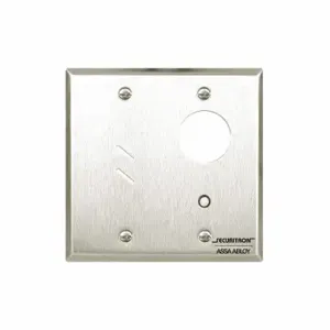 SECURITRON MKPZ Door Switch, Door Switch, Stainless Steel, Clear, Satin Stainless, Mfr. No. Mk | CU2LJL 45CG60