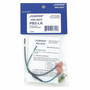 SECURITRON PB2-LK Illumination Kit, Adj, Stainless Steel, Clear | CU2LLY 45CF68