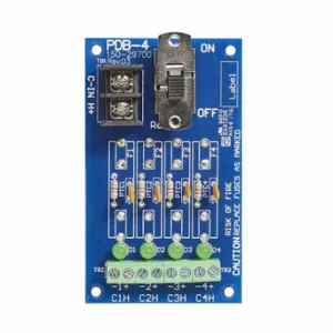 SECURITRON PDB-4C1 Power Distribution Board, Power Distribution Module, Access Control Devices | CU2LMG 48KT20