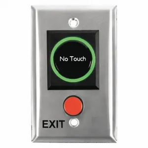 SECURITY DOOR 474MU No Touch Exit Touchplate | CV4NKP 60HZ32