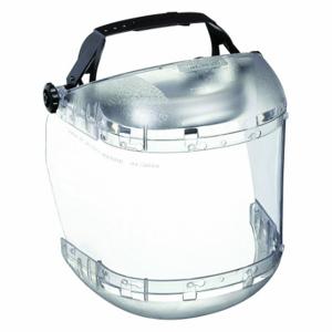 SELLSTROM S38440 Ratchet Face Shield Assembly, Anti-Fog, Clear Visor, Acetate, Ratchet, Clear | CU2LXW 45GP36