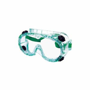 SELLSTROM S88210 Schutzbrille, ANSI-Staub-/Spritzschutzklasse, nicht für Staub oder Spritzer geeignet, indirekt, grün | CU2LYC 56HN39