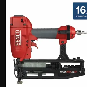 SENCO FINiSHPRO16XP Nail Gun, Finish, 0 Deg, Strip, Combo, 16 Ga Nail Gauge | CU2LYR 494M30