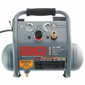 SENCO PC1010N Finish/Trim Air Compressor, 1 gal, 1/2 HP | CU2LYL 43YN52