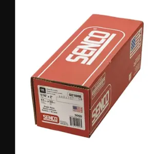 SENCO Q21BRB Staples, 7/16 Crown x 2 Inch Size Leg, 5000/Box | CU2LZY 360YT6