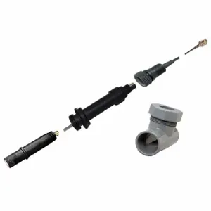 SENSOREX S8200/10/BNC Inline Ph Kit 0 14 Ph, 0 Deg To 100 Deg C, Ryton Pps, Bnc, Flat | CU2MCP 16Z028