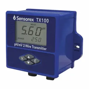 SENSOREX TX100 pH / RP Lp Pwered 4 - 20m Transmitter | AA8CEL 16Z037