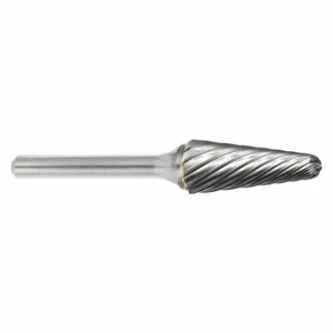 SGS PRO 19184 Cone Bur, Inox Cut, 1/4 Inch Shank, 5/16 Inch Head, Lg Of Cut 7/8 Inch, Sl-2 | CU2MYC 49EJ43