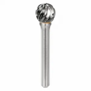 SGS PRO 19358 Ball Bur SD Cut, 1/4 Inch Shank Dia, 1/4 Inch Head Dia, Length of Cut 7/32 in, SD-1 | CU2MXL 49EJ58