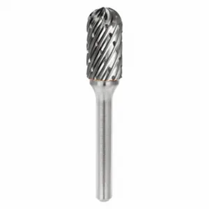 SGS PRO 19364 Cylinder Bur Sc, Steel Cut, 3/8 Inch Shank Dia, 3/8 Inch Head Dia, Lg Of Cut 3/4 Inch | CU2MYN 49EJ56