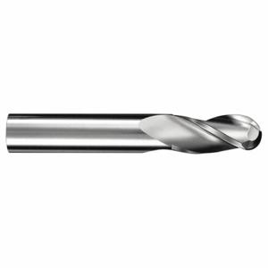 SGS TOOL 30548 Ball End Mill, 3 Flutes, 3/8 Inch Milling Dia, 2.5 Inch Overall Length | CU2MZF 41CC50