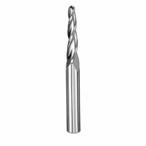 SGS TOOL 32471 Tapered End Mill, Carbide, TiAlN, 1 Deg Taper Angle per Side, 3/64 Inch Tip Dia, 3 Flutes | CU2MZV 41CA68