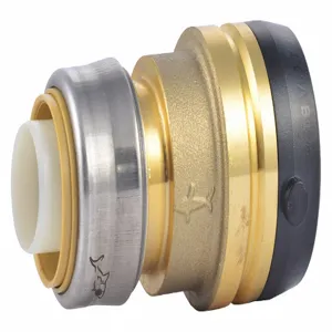 SHARKBITE UXL013528 Reducing Coupling, Dzr Brass, Push-Fit | CH6RVX 499M50