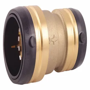 SHARKBITE UXL014135 Reducing Coupling, Dzr Brass, Push-Fit | CH6RVY 499M53