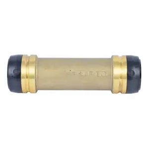 SHARKBITE UXL0635 Slip Coupling, Brass, Push-To-Connect x Push-To-Connect, Brass | CU2NBB 499M56