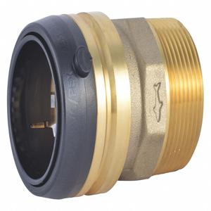 SHARKBITE UXL113532M Male Connector, Dzr Brass Tube Fitting, Push-Fit Fitting Connection | CH6RWA 499M58