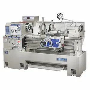 SHARP 1660LV Lathe, Metal Turning, 16 Inch Size x 60 in, 3 9/64 Inch Size Spindle Bore, D1-8 Camlock, 2 | CU2NZQ 446N54