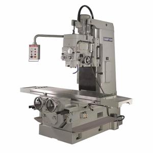 SHARP KMA-1 Mill Drill Machine, NT50, 10 Inch Size Swing, 3 Phase, 37 Inch Size Table Surface Ht, 220V | CU2PAT 446N42