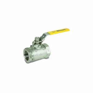 SHARPE VALVES 4353010860 Ball Valves, 1 1/2 Inch Pipe, 3000 PSI CWP, Lockable Handle, Thread, Thread x Thread | CU2NCP 802DH9