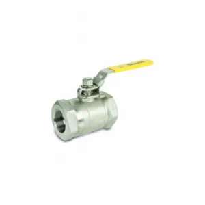 SHARPE VALVES 4353011420 Ball Valves, 1 1/2 Inch Pipe, 6000 PSI CWP, Lockable Handle, Thread, Thread x Thread | CU2NEP 802DK6