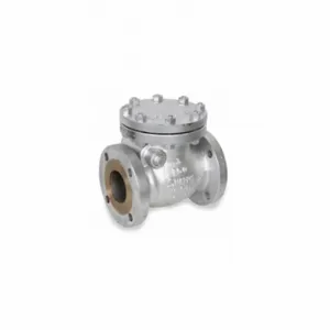 SHARPE VALVES 4371002270 Check Valve, Single Flow, Swing, Stainless Steel, 4 Inch Pipe/Tube Size, 110 PSI, Metal | CU2NRG 802ED7