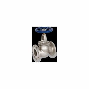 SHARPE VALVES 4371006720 Globe Valves, Straight, 1 1/2 Inch Pipe Size, Class 150, Stainless Steel Body, PTFE Seal | CU2NZH 802EW5