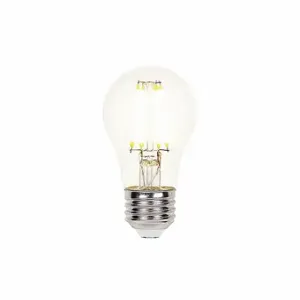 SHAT-R-SHIELD 01295W LED Bulb, A15, Medium Screw, 40W INC/9 to 11W CFL, 4.5 W Watts, 470 lm, LED | CU2PBP 55VR81