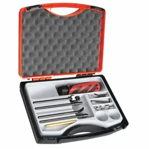 SHAVIV 154-00037 Deburring Tool Set, High Speed Steel/Plastic, N/A | CU2PNY 45NX97