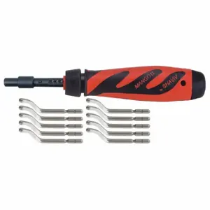 SHAVIV 155-00182 Deburring Tool Set, Cobalt | CU2PLB 45NX46