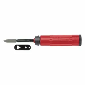 SHAVIV 155-29067 Deburring Tool Set, High Speed Steel/Plastic, C, C42 Blade/C Holder/Handle | CU2PMJ 45JD70