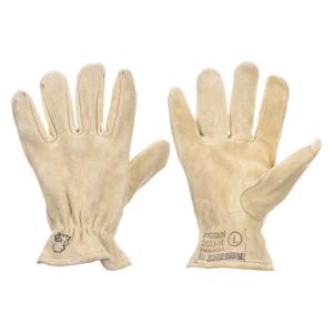 SHELBY 2533 LARGE Mechanics Gloves, Buttermilk, 1 Pair | CU2PTQ 8CC71