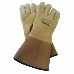 SHELBY 4095M Welding Gloves, Wing Thumb, Pigsk Inch, M Glove Size, 1 PR | CU2PTW 45MX25