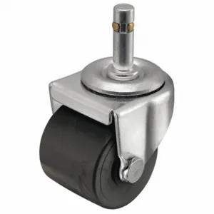 SHEPHERD CASTER C0014273TZ-POL01(KK) Stem Caster, 1 7/16 Inch Wheel Dia, 150 lb, 2 1/8 Inch Mounting Height, Swivel Caster | CU2QCG 60EZ39