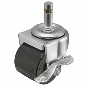 SHEPHERD CASTER C0020273ZN-POL01(KK)B Stem Caster, 2 Inch Wheel Dia, 300 lb, 2 3/4 Inch Mounting Height | CU2QCR 60EZ42