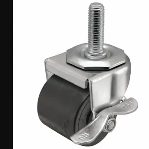 SHEPHERD CASTER C0020748ZN-POL01(KK)B Stem Caster, 2 Inch Wheel Dia, 300 lb, 2 3/4 Inch Mounting Height | CU2QCT 60EZ48