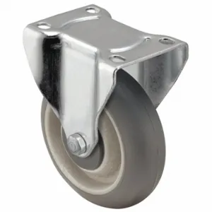 SHEPHERD CASTER PGR40120ZN-DMT32(GG) Rigid Caster, 4 Inch Dia, 5 1/4 Inch Height, Rigid Caster | CU2QBR 60EY07