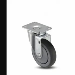 SHEPHERD CASTER PGS30120ZN-TPR33(GG) Swivel Caster, 3 Inch Dia, 4 1/4 Inch Height, Swivel Caster | CU2QFY 60EY12