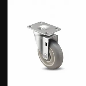 SHEPHERD CASTER PGS40120ZN-DMT32(GG) Swivel Caster, 4 Inch Dia, 5 1/4 Inch Height, Swivel Caster | CU2QGA 60EY13