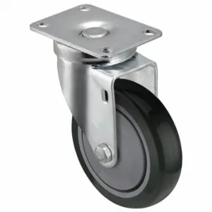 SHEPHERD CASTER PGS50120ZN-TPU33(GG) Swivel Caster, 5 Inch Dia, 6 1/4 Inch Height, Swivel Caster | CU2QGC 60EY18