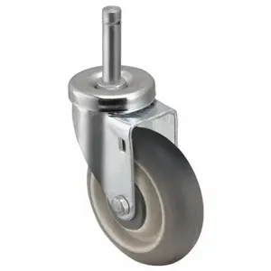 SHEPHERD CASTER PGS50273ZN-DMT32(GG) Stem Caster, 5 Inch Wheel Dia, 300 lb, 6 1/8 Inch Mounting Height, Swivel Caster | CU2QEQ 60EZ65