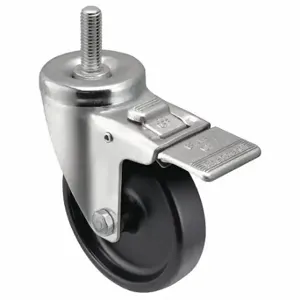 SHEPHERD CASTER PGT30748ZN-POD01(KK) NSF-Listed Sanitary Threaded Stem Caster, 3 Inch Wheel Dia, 250 lbs, Swivel Caster | CU2QJX 60EZ74