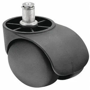 SHEPHERD CASTER PHG5558BK Friction-Ring Stem Caster, 2 3/16 Inch Wheel Dia., 75 Lbs. Load Rating | CH6RDM 55FE49