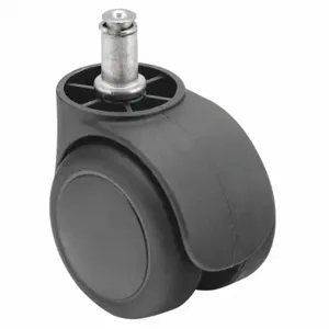 SHEPHERD CASTER PHT5558BK-U Friction-Ring Stem Caster, 2 1/8 Inch Wheel Dia, 75 lb, 2 1/4 Inch Mounting Height | CU2PZJ 60EZ92