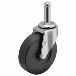 SHEPHERD CASTER PRE20223ZN-3R NSF-Listed Sanitary Friction-Ring Stem Caster, 2 Inch Wheel Dia, 80 lbs, Swivel Caster | CU2QHN 60EZ95