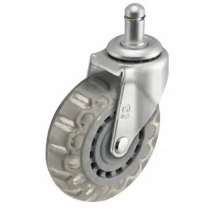 SHEPHERD CASTER PRE20223ZN-VPR01(CG) NSF-Listed Sanitary Friction-Ring Stem Caster, 2 Inch Wheel Dia, 90 lbs, Swivel Caster | CU2QHV 60FA02