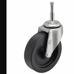 SHEPHERD CASTER PRE30302ZN-3E Single-Wheel Grip-Neck Stem Caster, Swivel Caster, 13/16 Inch Wheel Width, Plain, Steel | CU2PZF 60FA68