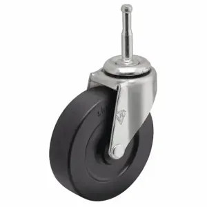 SHEPHERD CASTER PRE20302ZN-3R Single-Wheel Grip-Neck Stem Caster, Swivel Caster, 13/16 Inch Wheel Width, Plain, Steel | CU2PZB 60FA16