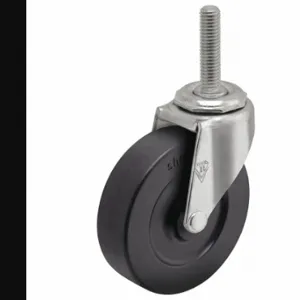 SHEPHERD CASTER PRE30748ZN-3R NSF-Listed Sanitary Threaded Stem Caster, 3 Inch Wheel Dia, 110 lbs, Swivel Caster | CU2QJK 60FA94