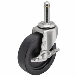 SHEPHERD CASTER PRE20273ZN-3EB NSF-Listed Sanitary Friction-Ring Stem Caster, 2 Inch Wheel Dia, 90 lbs, Polyolefin | CU2PZP 60FA05