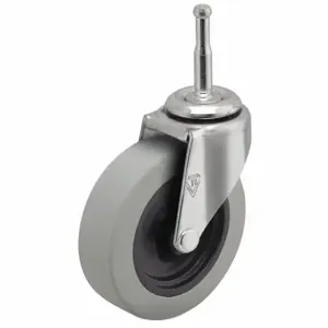 SHEPHERD CASTER PRE20302ZN-TPU Single-Wheel Grip-Neck Stem Caster, Swivel Caster, 13/16 Inch Wheel Width, Plain, Steel | CU2QAA 60FA20